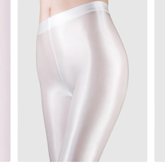 FP Free People High Heel Jungle Futuristic Mercury Tights Liquid Medium Large ML - Picture 3 of 8